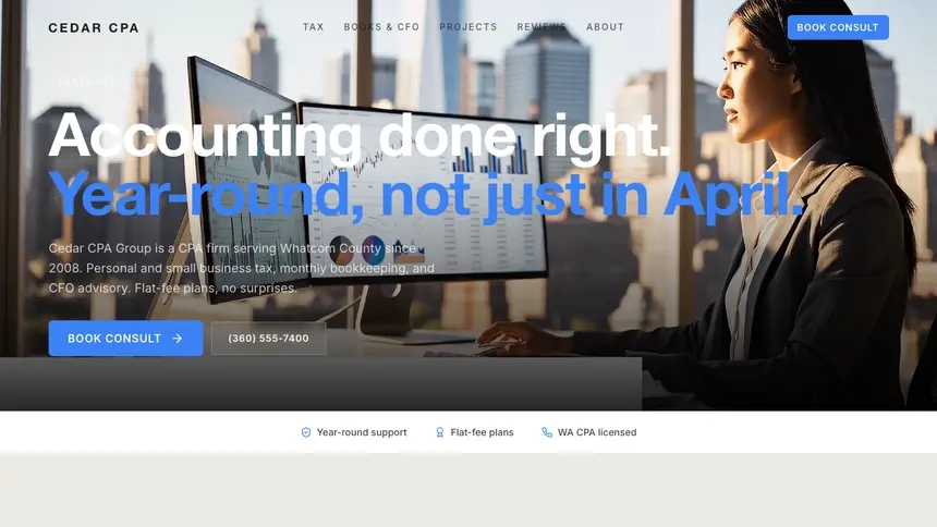Accounting Soft Inviting demo website thumbnail