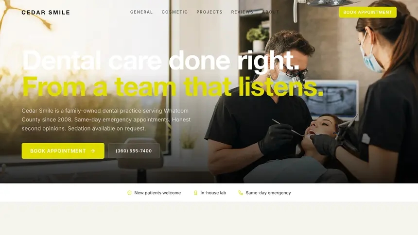 Dental Soft Editorial demo website thumbnail