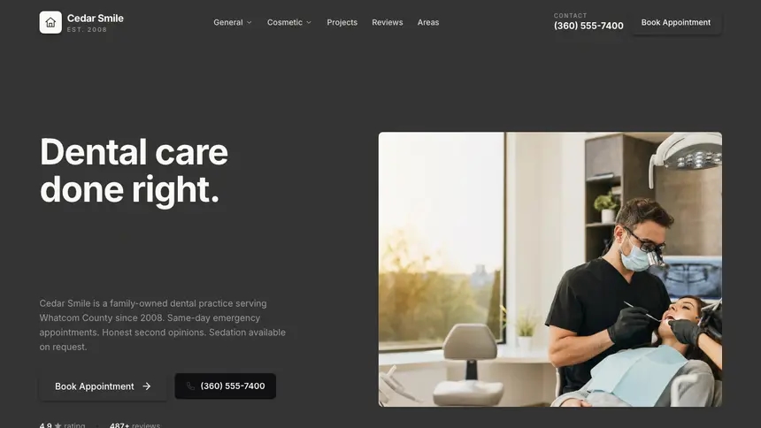 Dental Fast Utility demo website thumbnail