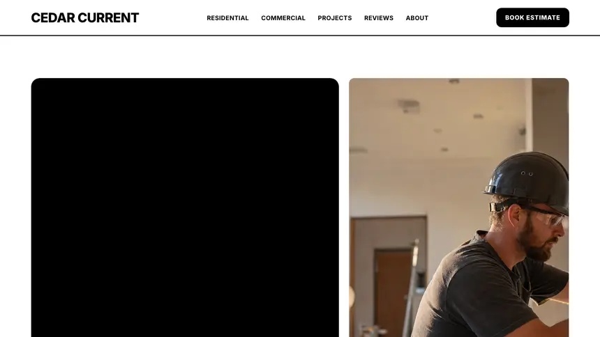 Electrical Bold Utility demo website thumbnail