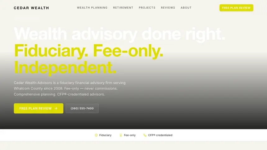 Financial Advisory Soft Editorial demo website thumbnail