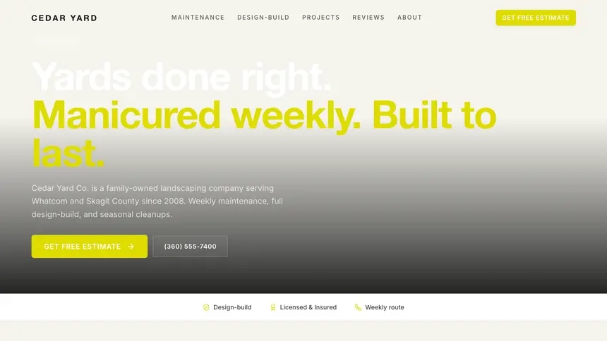 Landscaping Soft Editorial demo website thumbnail