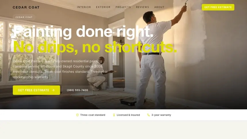 Painting Soft Editorial demo website thumbnail