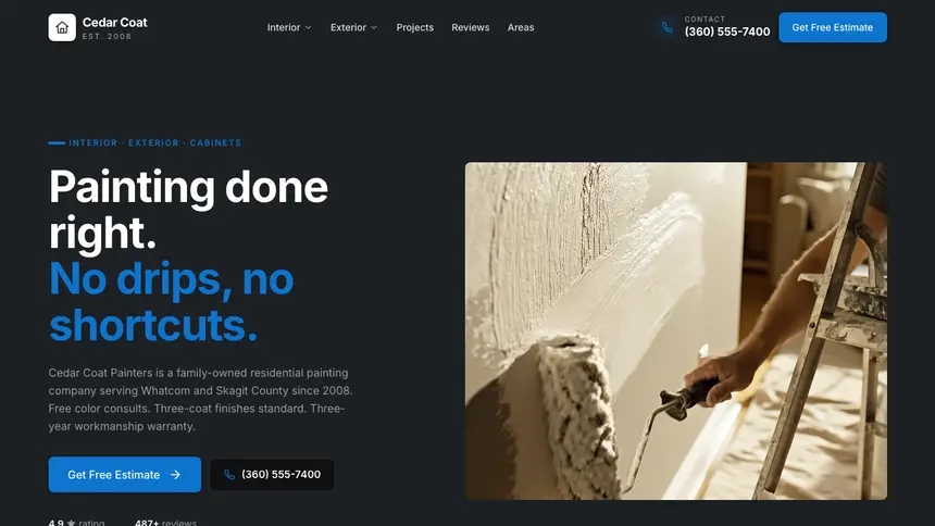 Painting Friendly App demo website thumbnail