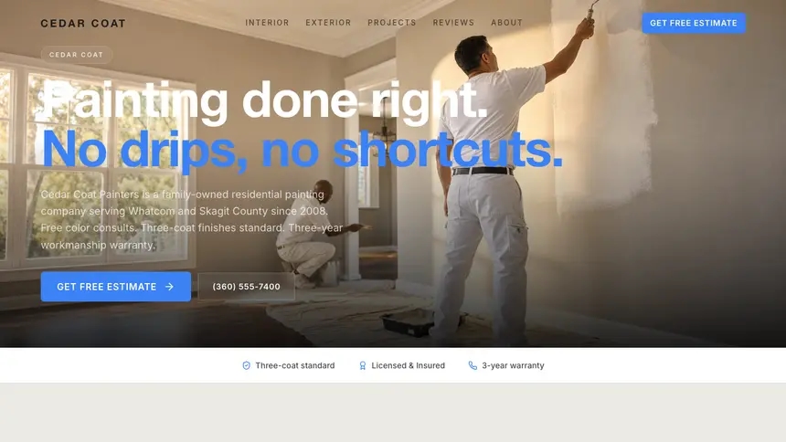 Painting Soft Inviting demo website thumbnail