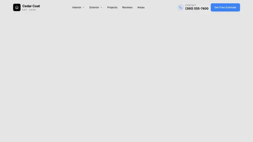 Painting Friendly Minimal demo website thumbnail