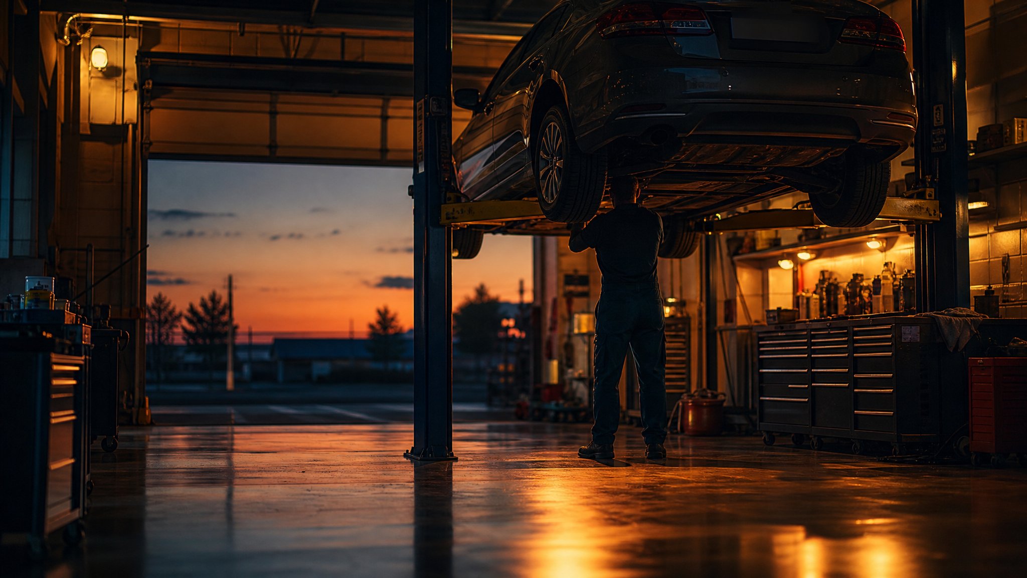 Auto Service hero frame