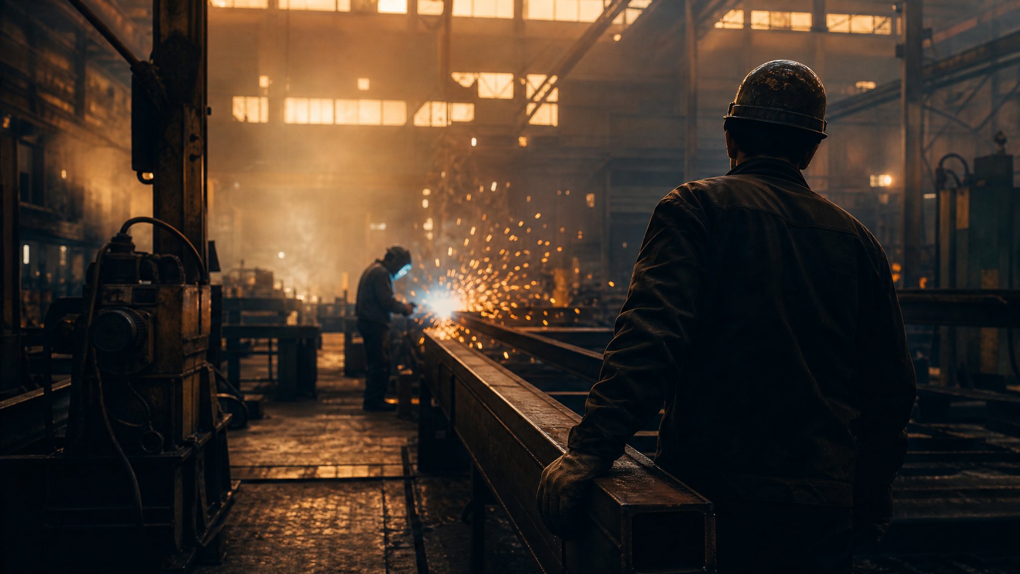 Industrial B2B hero frame